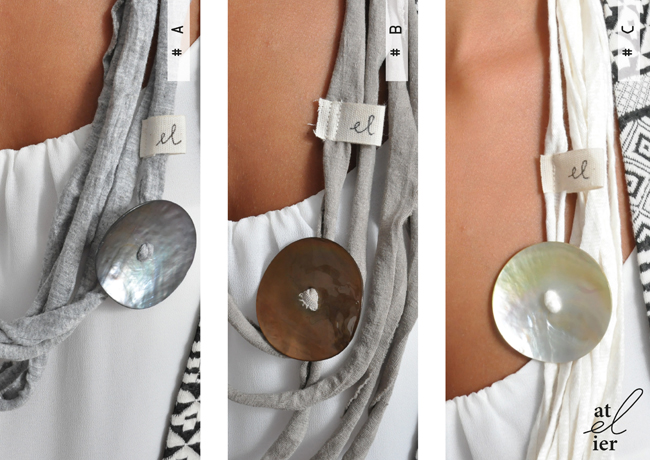 at-EL-ier collezione bijoux#